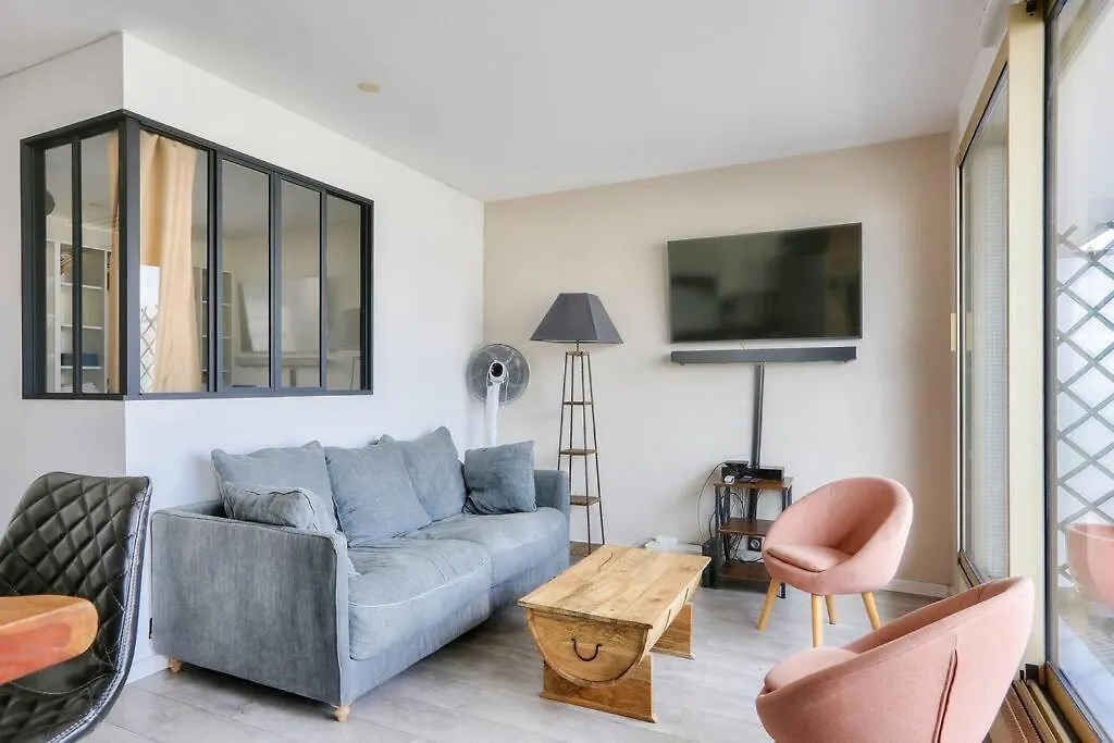 公寓 Appartement Avec Balcon Et Parking A 1Min Du Metro 巴黎