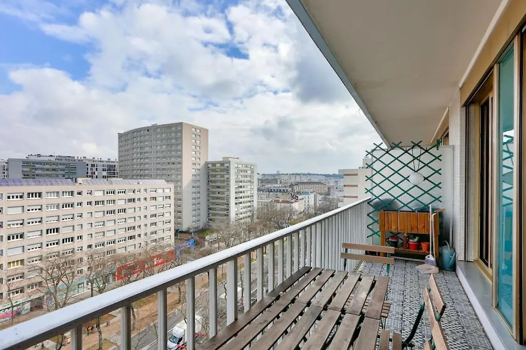 Apartment Appartement Avec Balcon Et Parking A 1Min Du Metro Paris