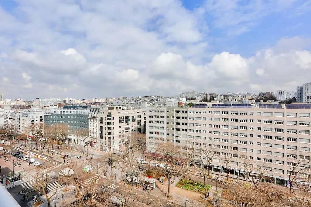 Appartement Avec Balcon Et Parking A 1Min Du Metro Paris